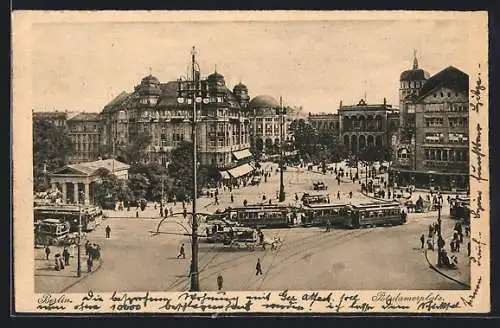 AK Berlin-Tiergarten, Partie am Potsdamer Platz