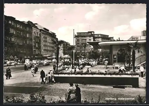 AK Hamburg, Cafe Alsterpavillon