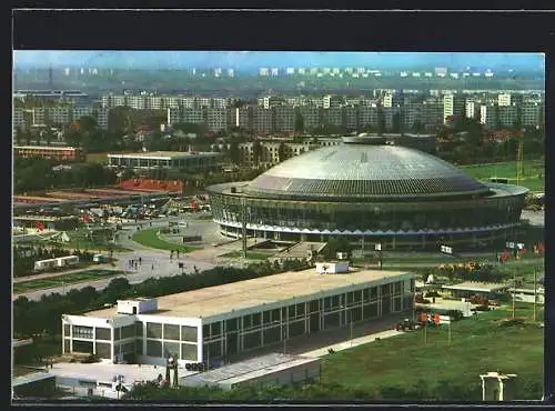 AK Bucuresti, Der Rundbau auf dem Ausstellungsgelände