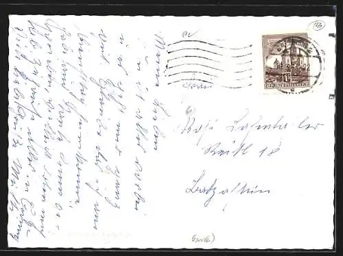 AK Salzburg, Landeskrankenhaus mit Strassenpartie