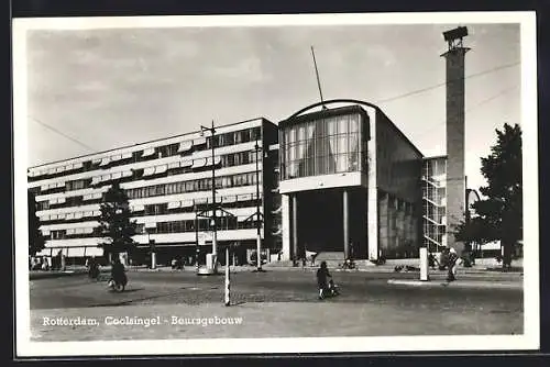 AK Rotterdam, Coolsingel & Beursgebouw