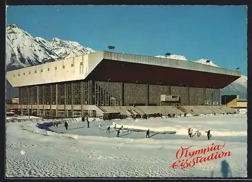 AK Innsbruck, Olympia-Eisstadion mit Schnellaufbahn