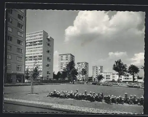 AK Berlin, Hochhäuser im Hansaviertel