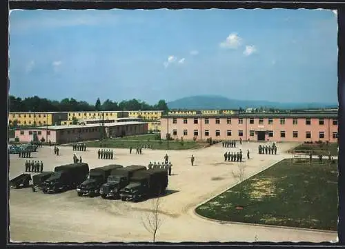 AK Salzburg, Kaserne Siezenheim, Truppenunterkünfte