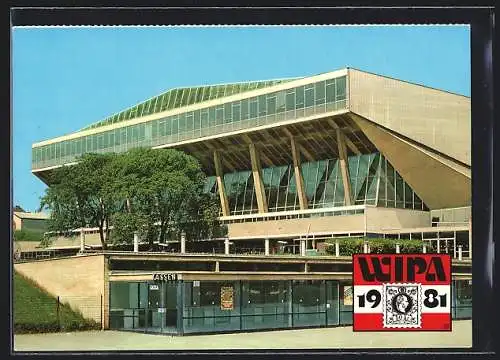 AK Wien, Blick auf die Stadthalle