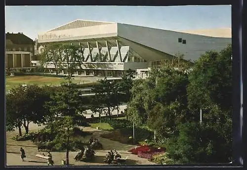 AK Wien, Partie an der Stadthalle