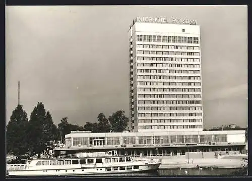 AK Potsdam, Interhotel mit Schnellgaststätte Havelblick