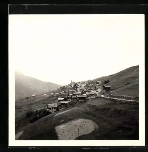 Fotografie unbekannter Fotograf, Ansicht Saint Veran, Mine de Cuivre, Bergwerk, Kupfermine