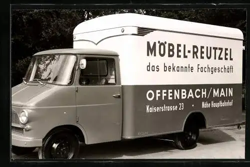 Fotografie Ackermann-Fahrzeugbau Wuppertal, Lastwagen Aufbauten, LKW Möbel-Reutzel Offenbach / Main