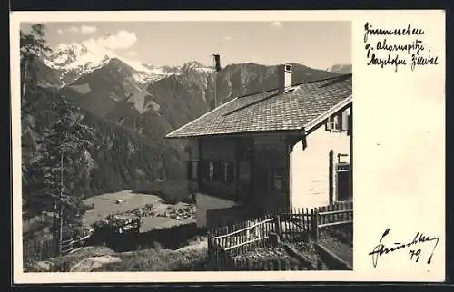 AK Mayrhofen im Zillertal, Teilansicht