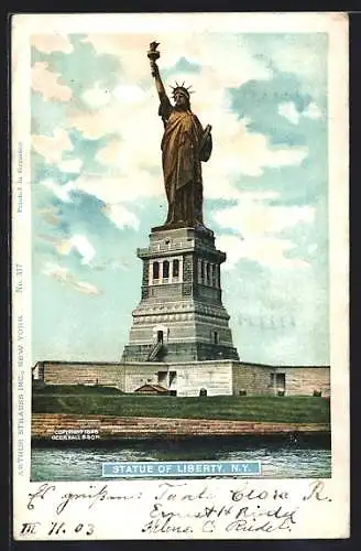 AK New York City, N. Y., Statue of Liberty
