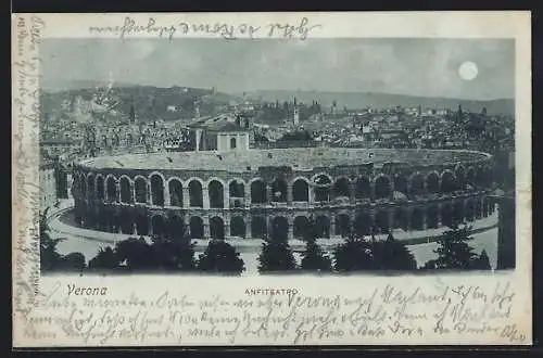 Mondschein-AK Verona, Anfiteatro