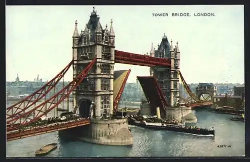 Künstler-AK London, Tower Bridge