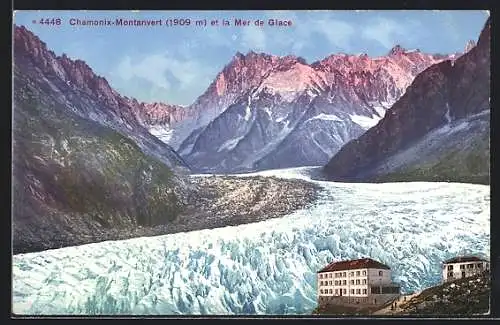 AK Chamonix, Montanvert et la Mer de Glace