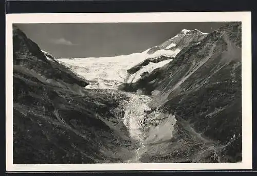 AK Palügletscher im Sonnenschein