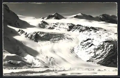 AK Zermatt, Theodulpass mit Theodulgletscher
