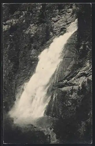 AK Fätschbachfall, Wasserfall an der Klausenstrasse