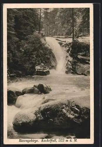 AK Kochfall, Wasserfall im Riesengebirge