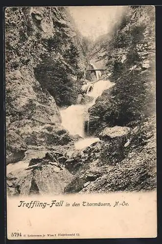 AK Treffling-Fall, Wasserfall in den Thormäuern