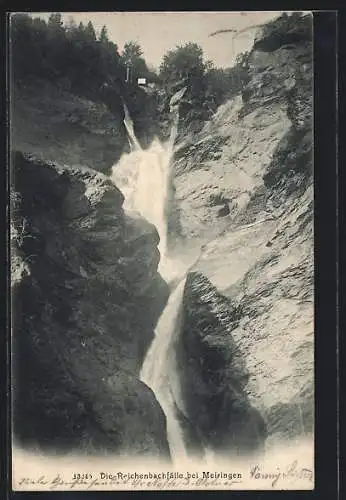 AK Reichenbachfälle, Wasserfall bei Meiringen