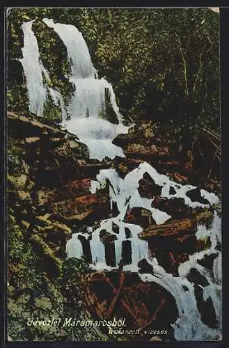 AK Trutaneczi vizesés, Wasserfall in Máramaros