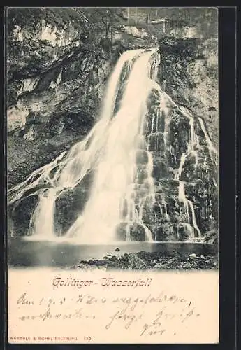 AK Golling, Unterer Wasserfall