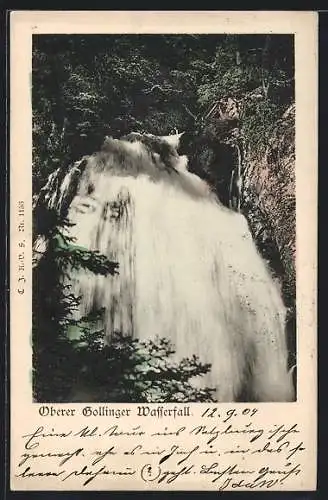 AK Oberer Gollinger Wasserfall