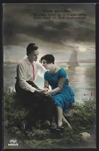 Foto-AK Amag Nr. 63956 /5: Worte der Liebe, Du mein Glück...
