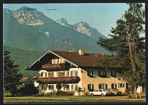 AK Inzell /Obb., Gasthaus Sport Leitner, Reichenhaller Str. 32