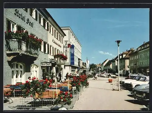 AK Freilassing /Obb., Hotel Post in der Hauptstrasse