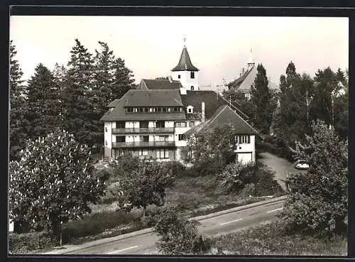 AK Dobel /Schwarzwald, Hotel-Pension Rössle, Bes. Willi Barth
