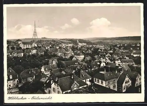 AK Mühlacker, Blick über die Dächer