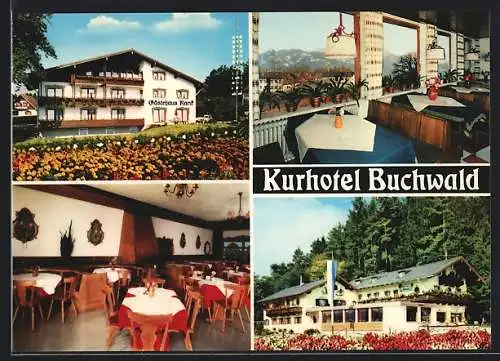 AK Übersee-Feldwies am Chiemsee, Kurhotel Buchwald, Bes. K. u. H. Rank