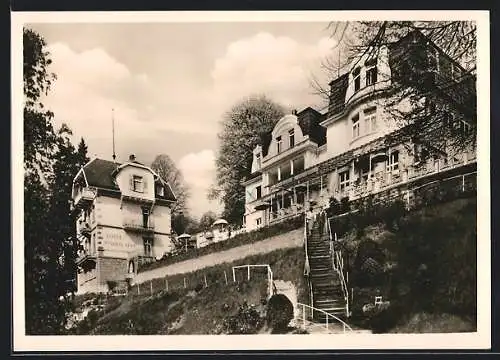 AK Baden-Baden, Hotel-Pension Süss