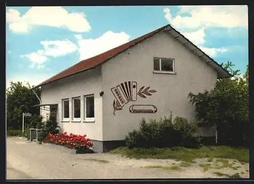 AK Rotenfels / Schwarzwald, Vereinsheim des Harmonika Spielring e.V.