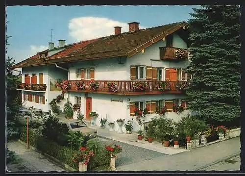 AK Bad Reichenhall, Hotel- Pension Geigl, Kirchholzstrasse 3