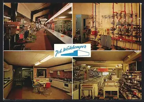 AK Münster / Westfalen, Grosshandelshaus Johannes Westekemper KG, Scheibenstrasse 109