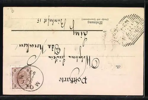 Präge-AK Schornsteinfeger mit Leitern wandern ins neue Jahr