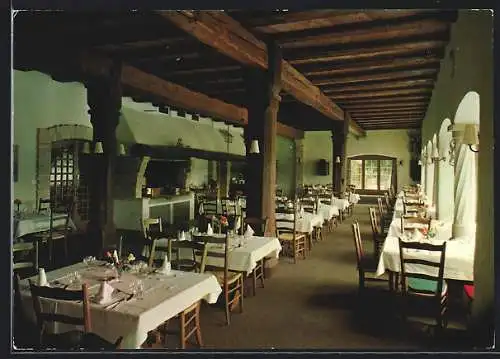 AK Büsingen b. Schaffhausen, Hotel Alte Rheinmühle, Gaststube