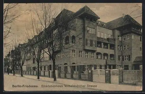 AK Berlin-Friedenau, Einküchenhaus Wilhelmshöher Strasse