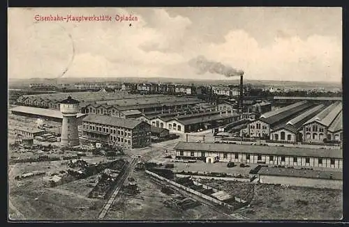 AK Opladen, Eisenbahn-Hauptwerkstätte