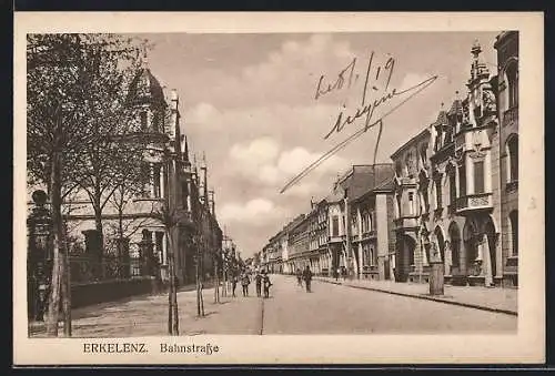 AK Erkelenz, Blick in die Bahnstrasse