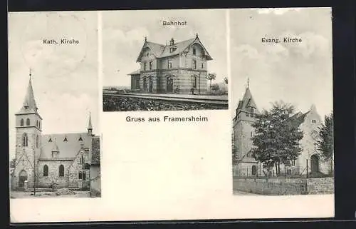 AK Framersheim, Bahnhof