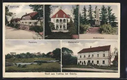 AK Trattlau, Restaurant, Dorfstrasse, Schloss