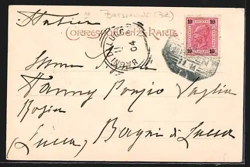 AK Brixen, Zusammenfluss von Eisak und Rienz