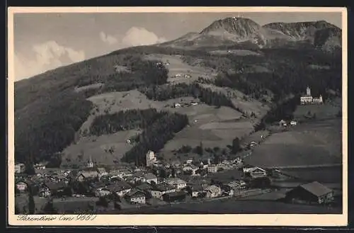 AK Sarentino, Ortsansicht mit Umgebung