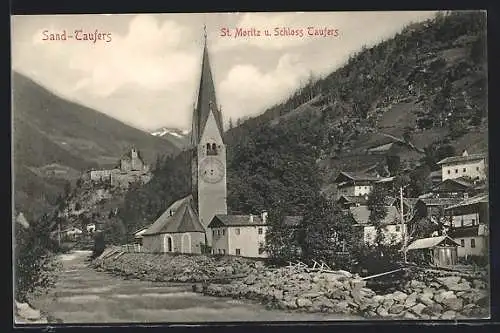 AK Sand in Taufers, St. Moritz und Schloss Taufers