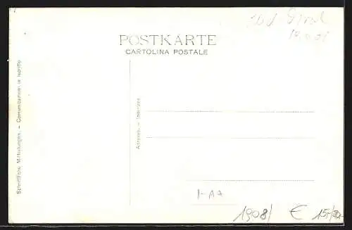 AK Arco, Grand Hotel mit Parkanlagen