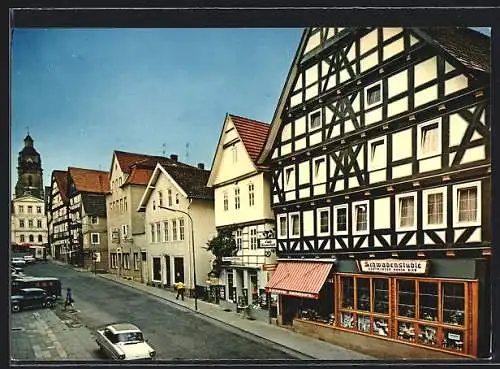 AK Bad Wildungen, Gasthaus Schwabenstüble, Brunnenstrasse 16