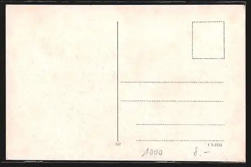 AK Berlin, Zeughaus und Strasse aus der Vogelschau